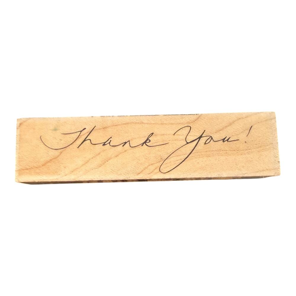 Hero Arts Written Thank You C3016 Rubber Stamp